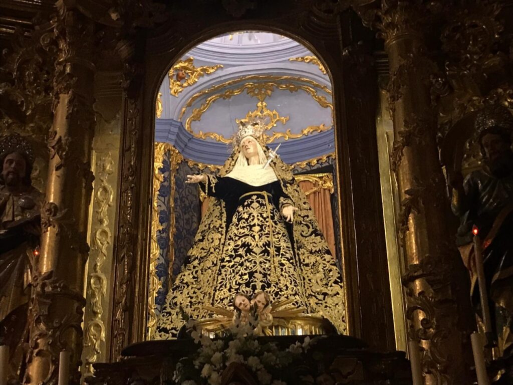 Nuestra Señora del Mayor Dolor de luto JerezCofrade tv